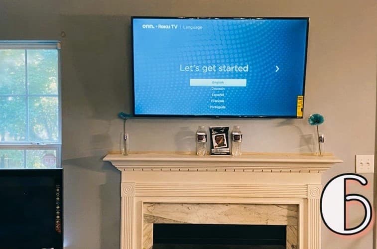 Fireplace + HDMI